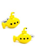 Men's Cufflinks, Inc. Yellow Submarine Cuff Links