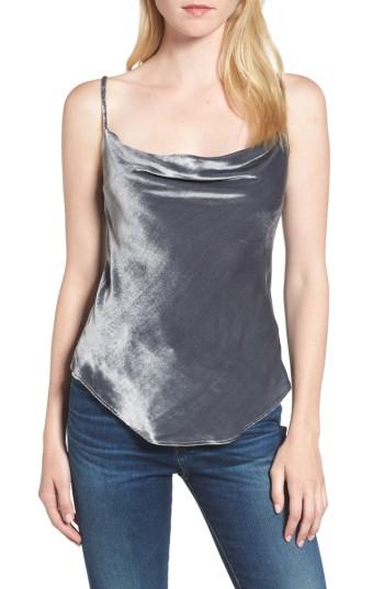 Women's Ag Gia Velvet Camisole - Metallic