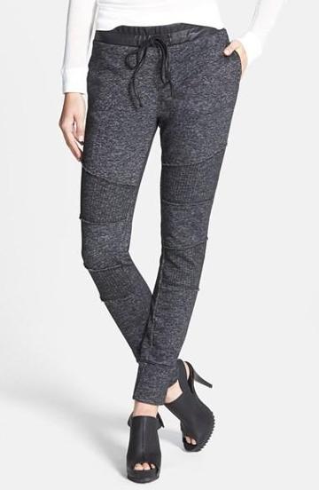 Kiind Of French Terry Moto Jogger Leggings
