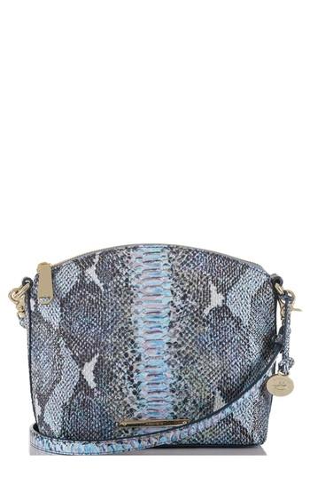 Brahmin 'mini Duxbury' Crossbody Bag - Blue