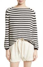 Women's Vince Stripe Cotton Pullover