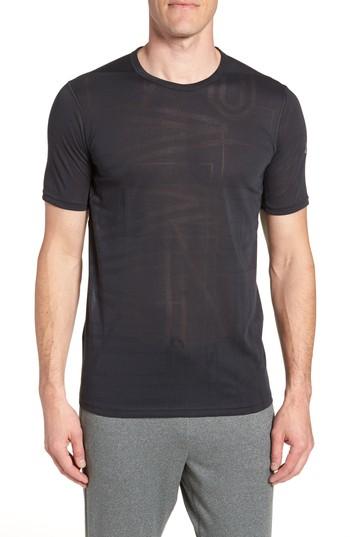 Men's Under Armour Threadborne Elite Crewneck T-shirt, Size - Black