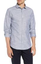 Men's Devereux Rugger Fit Sport Shirt, Size Large - Grey