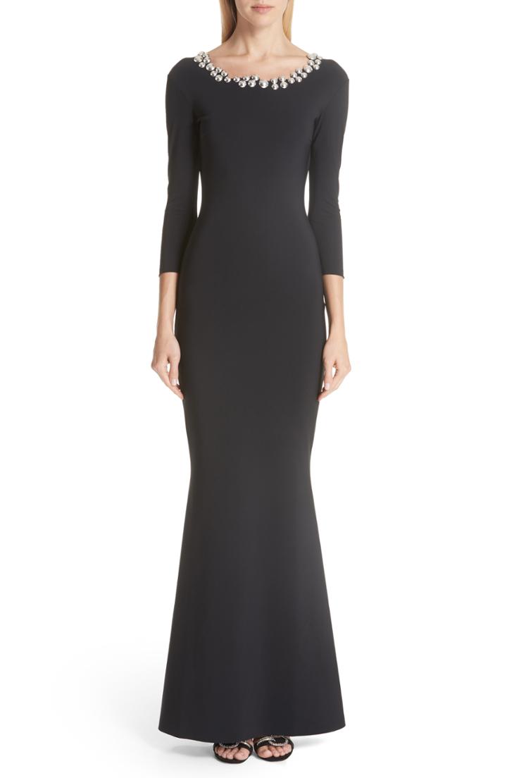 Women's Chiara Boni La Robe Longina Trumpet Gown