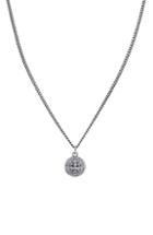 Women's Sheryl Lowe Pave Dome Cross Pendant Necklace