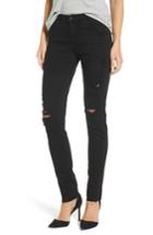 Women's Ag Prima Mid Rise Cigarette Jeans - Black