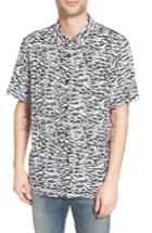 Men's Obey Untamed Print Woven Shirt