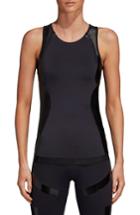 Women's Adidas By Stella Mccartney Run Shiny Tank - Black