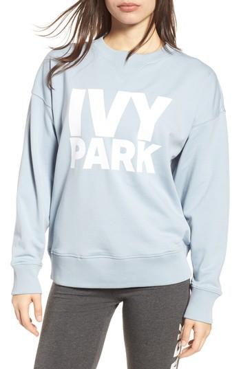 Women's Ivy Park Logo Crewneck Sweatshirt - Blue