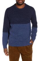 Men's J.crew Colorblock Donegal Wool Blend Sweater