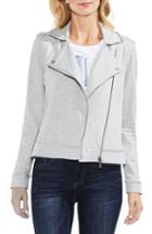 Women's Vince Camuto French Terry Moto Jacket - Grey