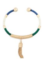 Women's Sole Society Global Tassel Chain Fringe Bracelet