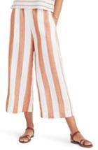 Women's Madewell Huston Stripe Crop Pants - Orange