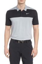Men's Nike Golf Dry Color Polo, Size - Grey