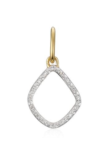 Women's Monica Vinader Riva Diamond Kite Pendant Charm