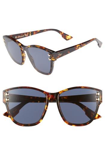 Women's Dior 60mm Sunglasses - Brown/ Yellow Havana