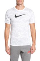 Men's Nike Basketball Attack Logo T-shirt, Size - White