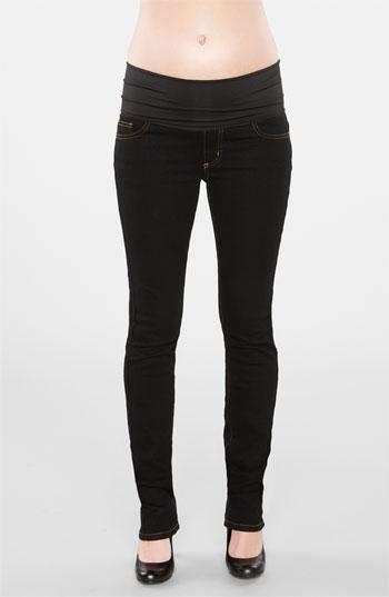 Women's Maternal America Straight Leg Stretch Maternity Jeans