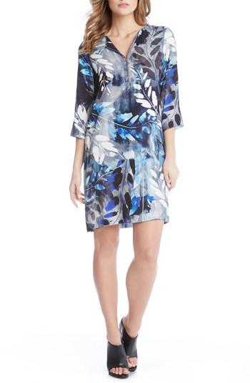 Women's Karen Kane Zip Front Shift Dress