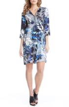 Women's Karen Kane Zip Front Shift Dress