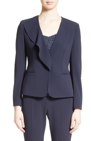 Women's Max Mara Durata Ruffle Blazer