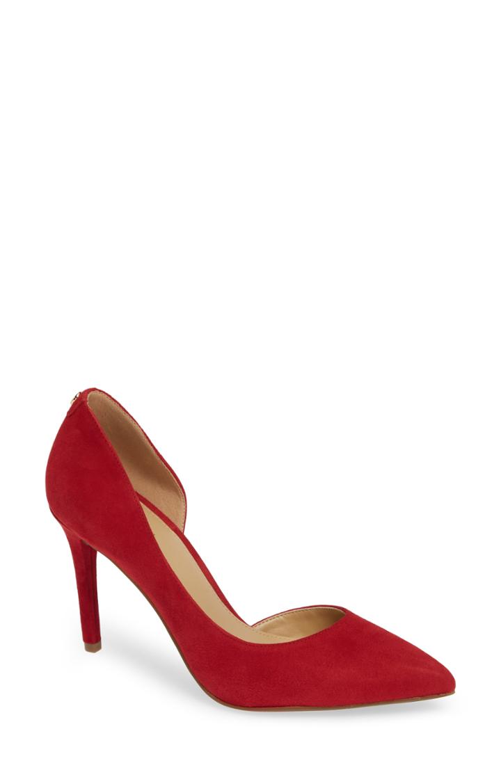 Women's Michael Michael Kors Lucile Flex Pump .5 M - Red