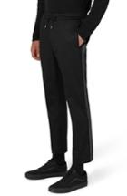 Men's Topman Jazzy Side Stripe Jogger Pants 32 - Black