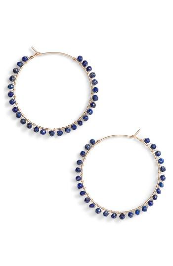 Women's Nashelle Gem Cascade Hoop Earrings