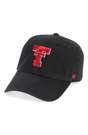 Women's '47 Texas Tech Clean Up Baseball Cap -