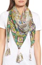 Women's Johnny Was Indianio Silk Square Scarf