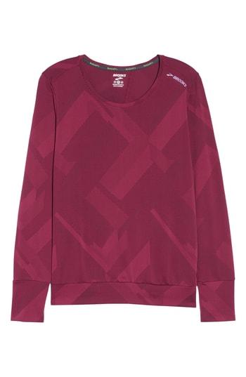 Women's Brooks Array Tee - Purple