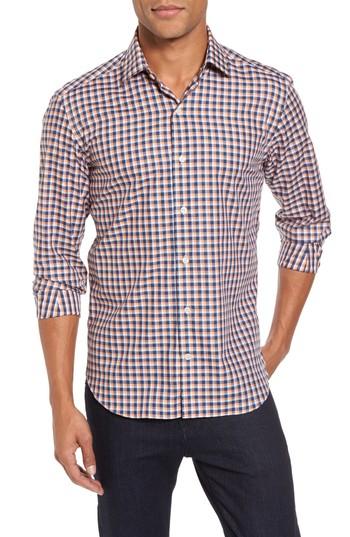 Men's Culturata Slim Fit Check Twill Sport Shirt