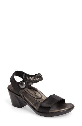 Women's Aetrex Sylvia Sandal Eu - Black