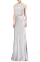 Women's Ghost London Claudia Cowl Back Gown - Metallic