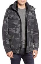 Men's Woolrich Camou Field Jacket - Grey