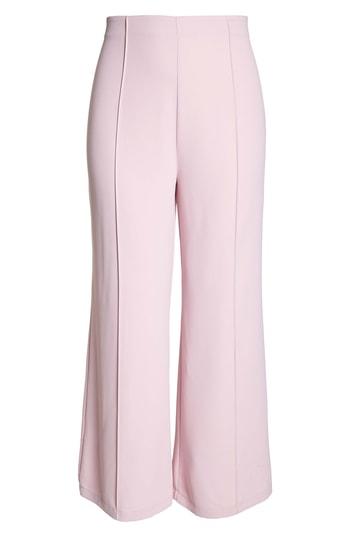 Women's Leith High Waist Pintuck Pants - Purple