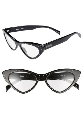 Women's Moschino 52mm Cat's Eye Sunglasses -