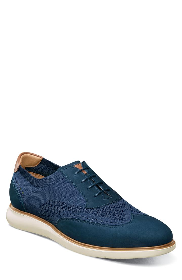 Men's Florsheim Fuel Wingtip .5 Eee - Blue