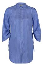 Women's Noppies Anneloes Maternity Tunic Blouse - Blue