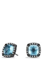 Women's David Yurman 'chatelaine' Earrings With Semiprecious Stone And Diamonds