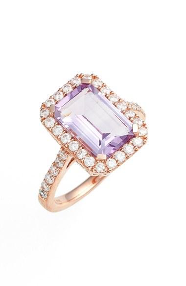 Women's Lafonn 'aria' Emerald Cut Ring