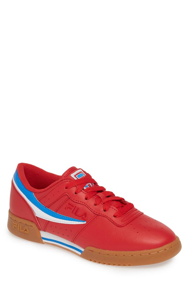 Men's Fila Original Fitness Sneaker M - Red