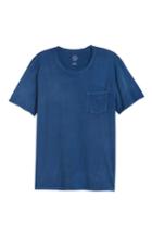 Men's Treasure & Bond Washed Pocket T-shirt - Blue