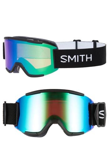 Women's Smith Squad Chromapop 180mm Snow Goggles - Black