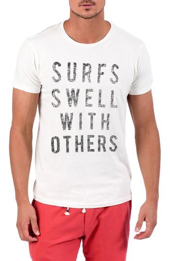 Men's Sol Angeles Surfs Swell T-shirt - Ivory