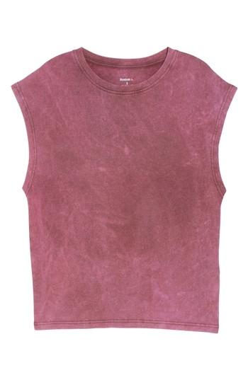 Women's Reebok Face-x Tee - Burgundy