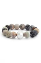 Women's Simon Sebbag White Jasper Stretch Bracelet