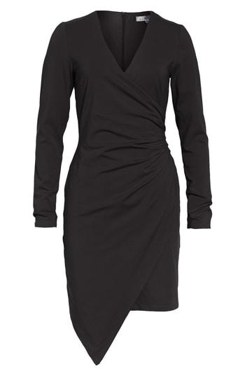 Women's Adelyn Rae Ruched Jersey Sheath Dress - Black