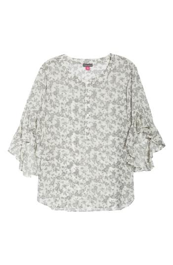 Women's Vince Camuto Ditsy Roses Henley Top