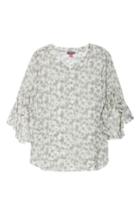 Women's Vince Camuto Ditsy Roses Henley Top